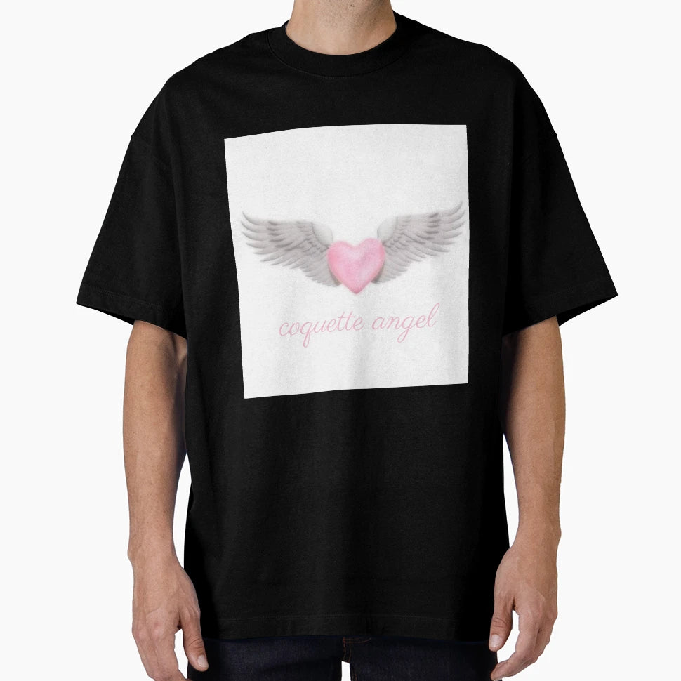 Coquette Angel T-Shirt - Custom Art Print for Adults - T-Shirt, Sweatshirt, Hoodie