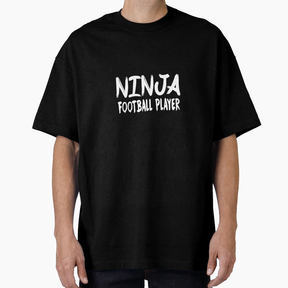 Ninja Football Player T-Shirt - Novelty Apparel Men Women - T-Shirt, Sweatshirt, Hoodie