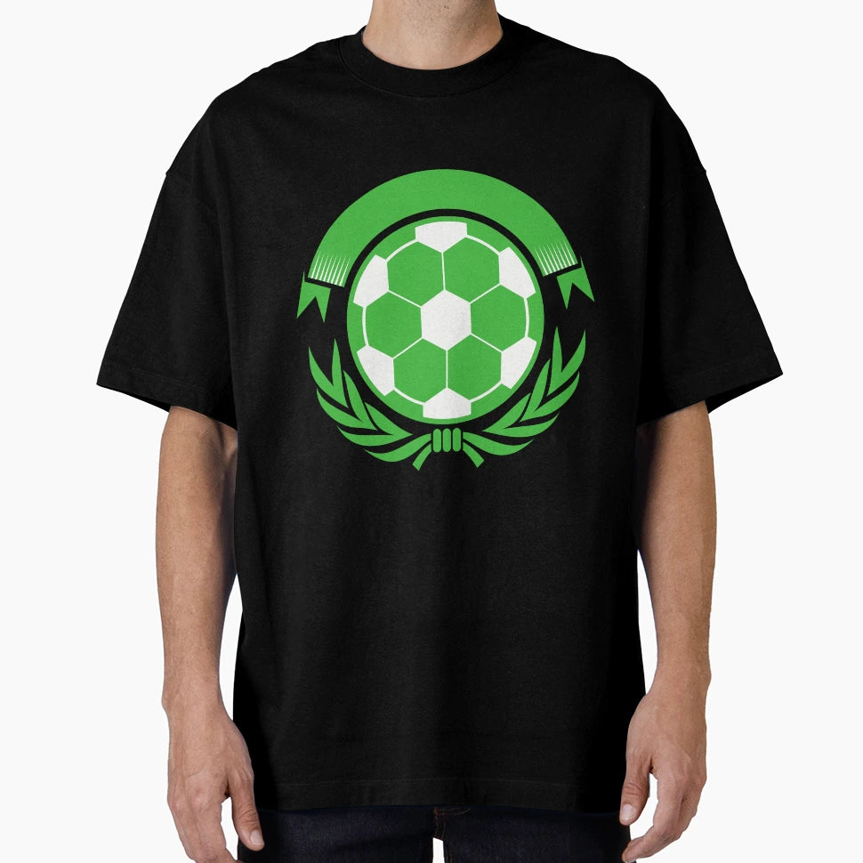 Football Green Winner Ball T-Shirt - Casual Everyday Wear Men Women - T-Shirt, Sweatshirt, Hoodie