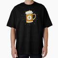 Monogram O Frothy Cold Glass Beer T-Shirt - Custom Art Print Men Women - T-Shirt, Sweatshirt, Hoodie
