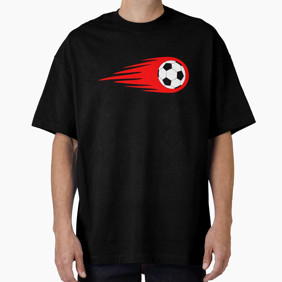 Football Fireball T-Shirt - Casual Everyday Wear Unisex - T-Shirt, Sweatshirt, Hoodie