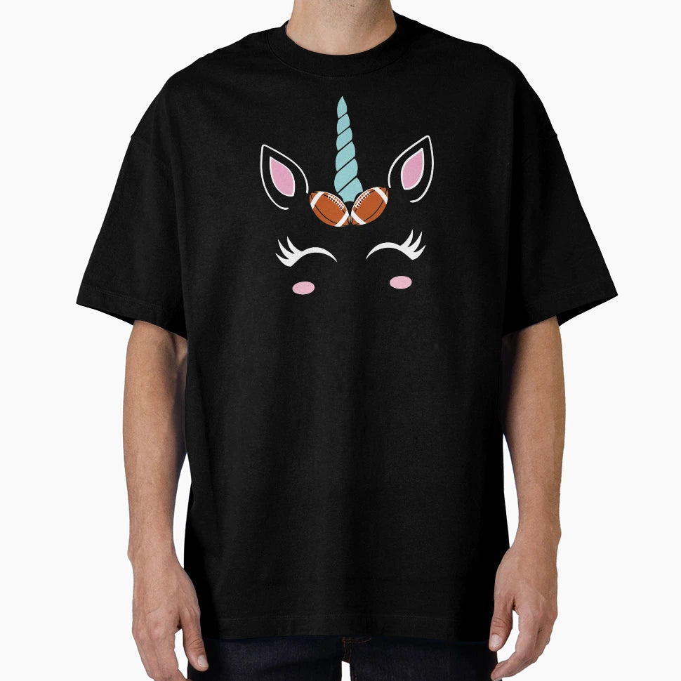 Fantasy Unicorn Football Player T-Shirt - Custom Art Print for Adults - T-Shirt, Sweatshirt, Hoodie