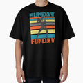 Sunday Funday Football Fans Football T-Shirt - Custom Art Print for Adults - T-Shirt, Sweatshirt, Hoodie