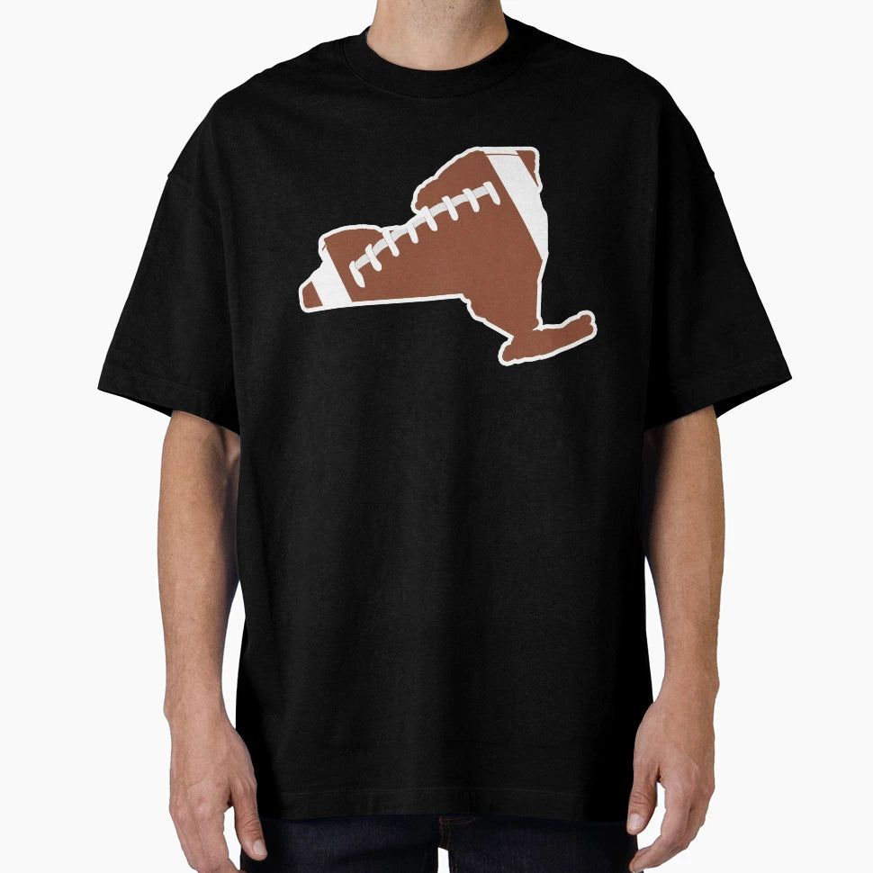 Football New York Fun Football Lover T-Shirt - Custom Art Print for Adults - T-Shirt, Sweatshirt, Hoodie