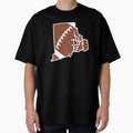 Football Rhode Island Fun Football T-Shirt - Unique Graphic for Adults - T-Shirt, Sweatshirt, Hoodie