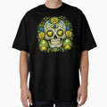 Brazil Soccer Skull T-Shirt - Streetwear Style for Adults - T-Shirt, Sweatshirt, Hoodie