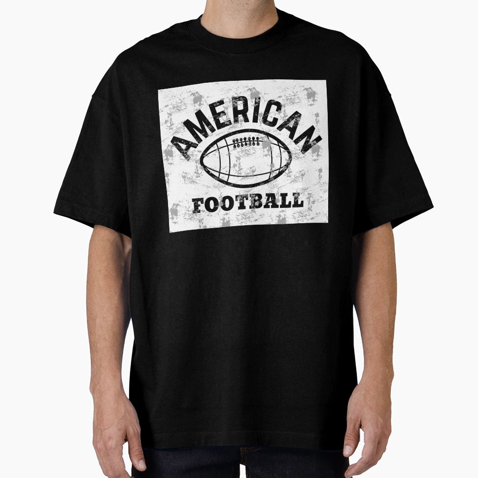American Football Football Grunge T-Shirt - Casual Everyday Wear Unisex - T-Shirt, Sweatshirt, Hoodie