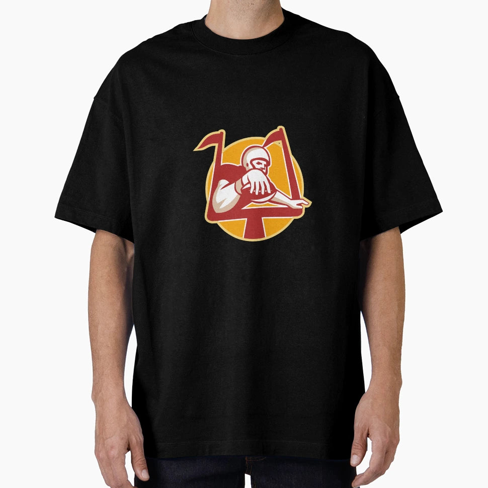 American Football Receiver Scoring T-Shirt - Unique Graphic Unisex - T-Shirt, Sweatshirt, Hoodie