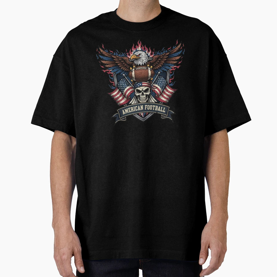 American Football Competitive Spirit T-Shirt - Fun Novelty Design Unisex - T-Shirt, Sweatshirt, Hoodie