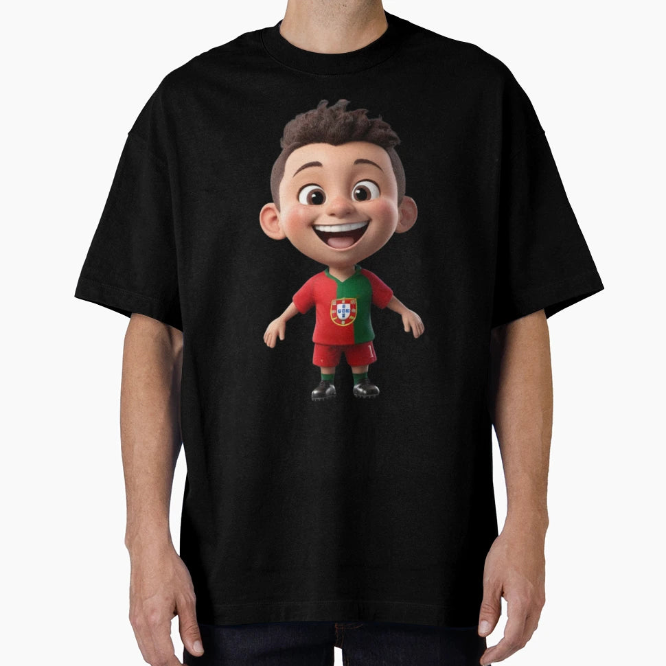 Little Footballer Nice Positive T-Shirt - Casual Everyday Wear for Adults - T-Shirt, Sweatshirt, Hoodie