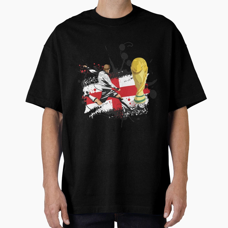England World Soccer Cup 2018 T-Shirt - Casual Everyday Wear Men Women - T-Shirt, Sweatshirt, Hoodie