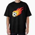 Football Fire Ball Football Ball Getters T-Shirt - Graphic Print for Adults - T-Shirt, Sweatshirt, Hoodie