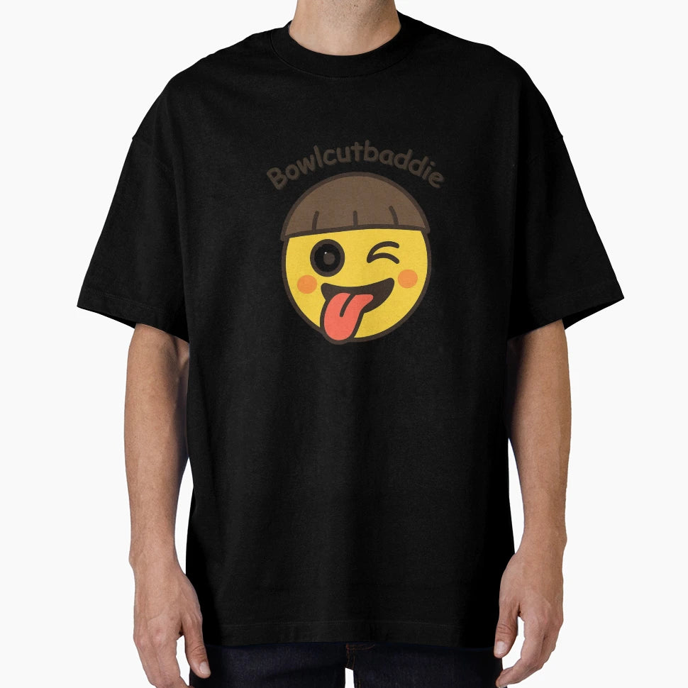 Bowlcutbaddie Logo Funny Bowl Cut Logo T-Shirt - Novelty Apparel Unisex - T-Shirt, Sweatshirt, Hoodie
