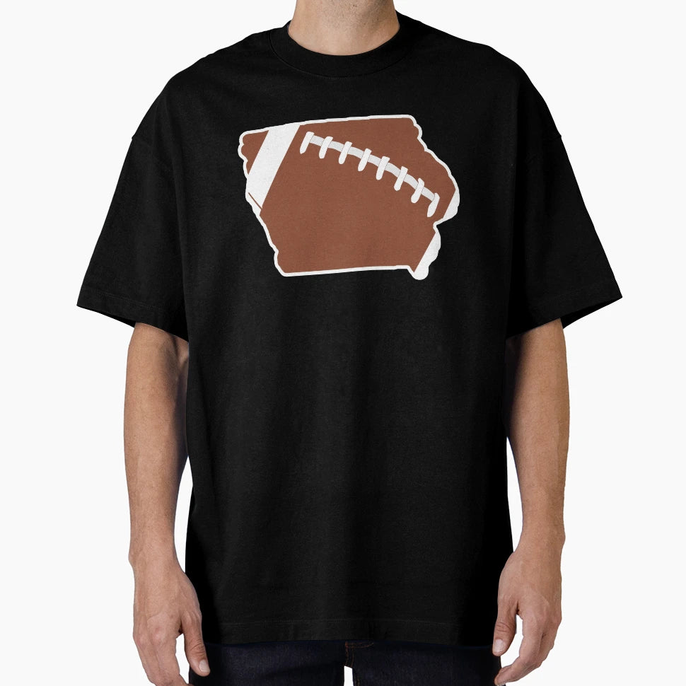 Football Iowa Fun Football Lover Gift T-Shirt - Minimalist Print for Adults - T-Shirt, Sweatshirt, Hoodie