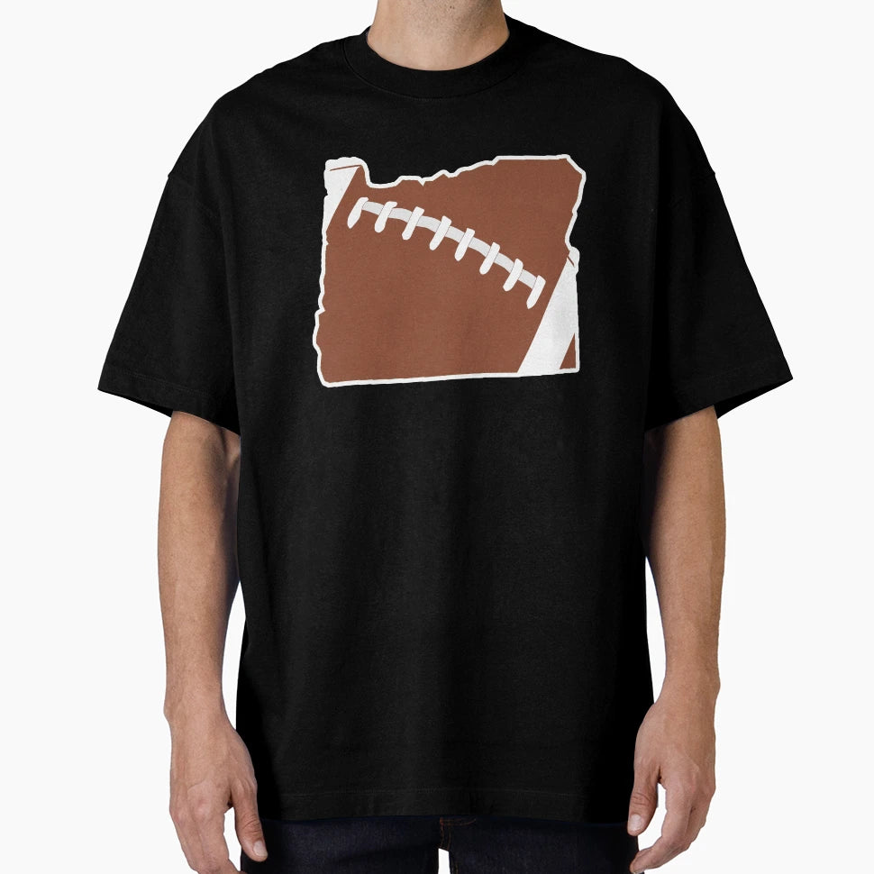 Football Oregon Fun Football Lover Gift T-Shirt - Aesthetic Graphic Unisex - T-Shirt, Sweatshirt, Hoodie