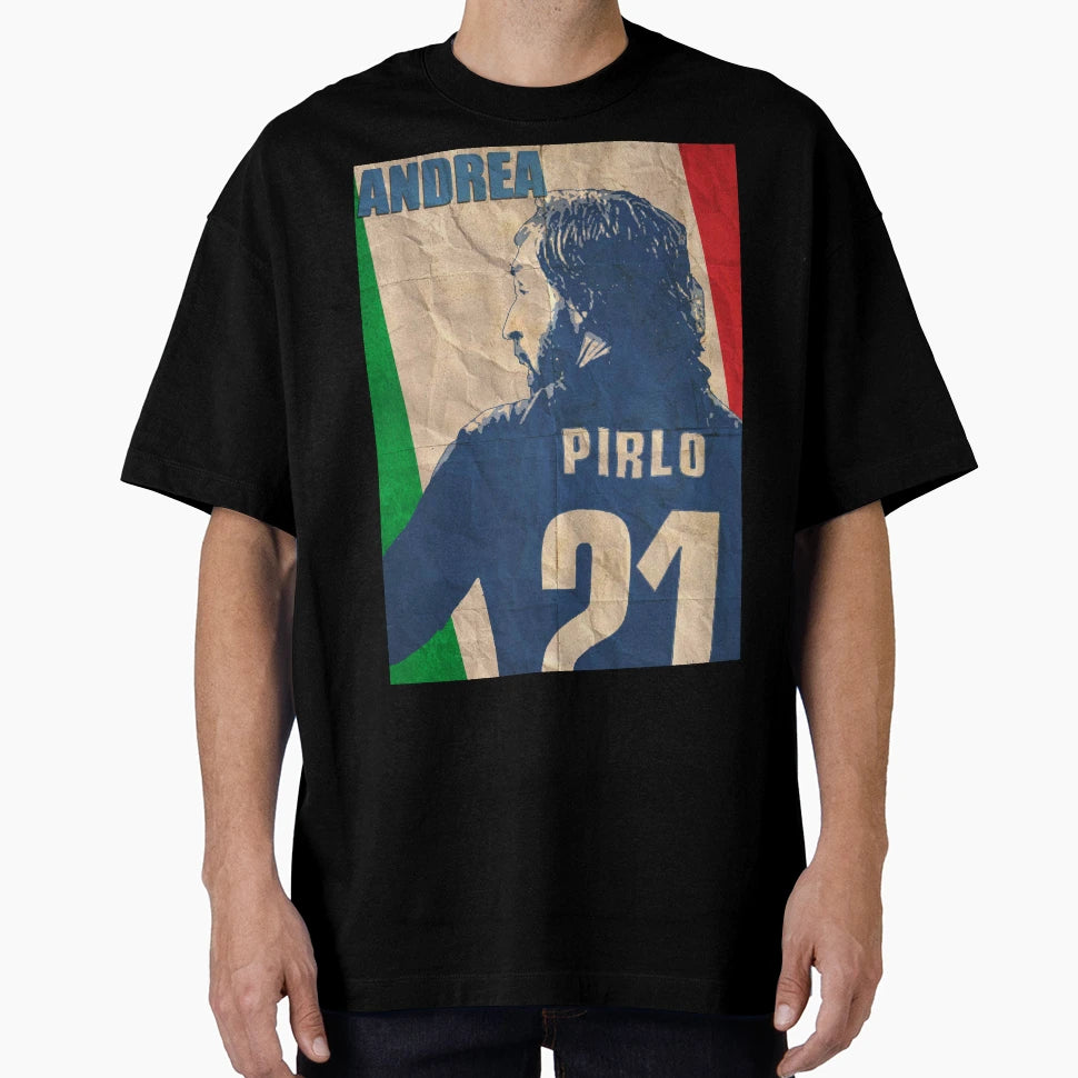 Andrea Pirlo T-Shirt - Fun Novelty Design Men Women - T-Shirt, Sweatshirt, Hoodie