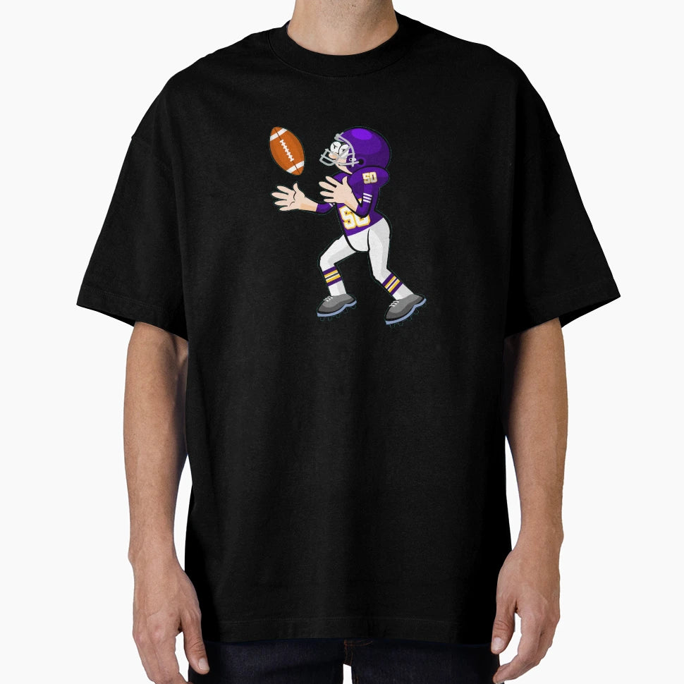 American Football Cartoon 29 41 T-Shirt - Aesthetic Graphic for Adults - T-Shirt, Sweatshirt, Hoodie