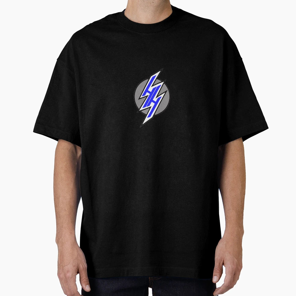 Hentai Haven Logo Blue T-Shirt - Minimalist Print Unisex - T-Shirt, Sweatshirt, Hoodie