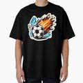 Champion Firing Ball Goal T-Shirt - Aesthetic Graphic Men Women - T-Shirt, Sweatshirt, Hoodie