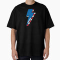 University Kansas Lighting Bolt T-Shirt - Novelty Apparel Unisex - T-Shirt, Sweatshirt, Hoodie