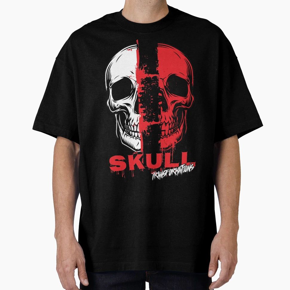 Skull Transformations T-Shirt - Novelty Apparel Men Women - T-Shirt, Sweatshirt, Hoodie