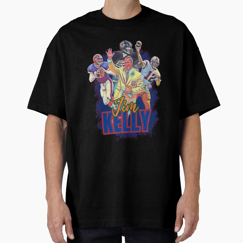 Jim Kelly Fan Art T-Shirt - Minimalist Print for Adults - T-Shirt, Sweatshirt, Hoodie
