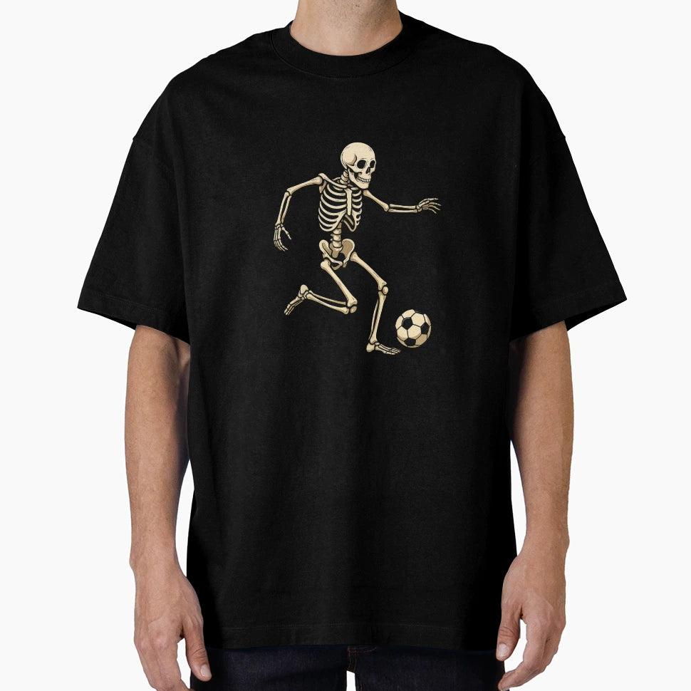 Skeleton Soccer Star T-Shirt - Unique Graphic for Adults - T-Shirt, Sweatshirt, Hoodie