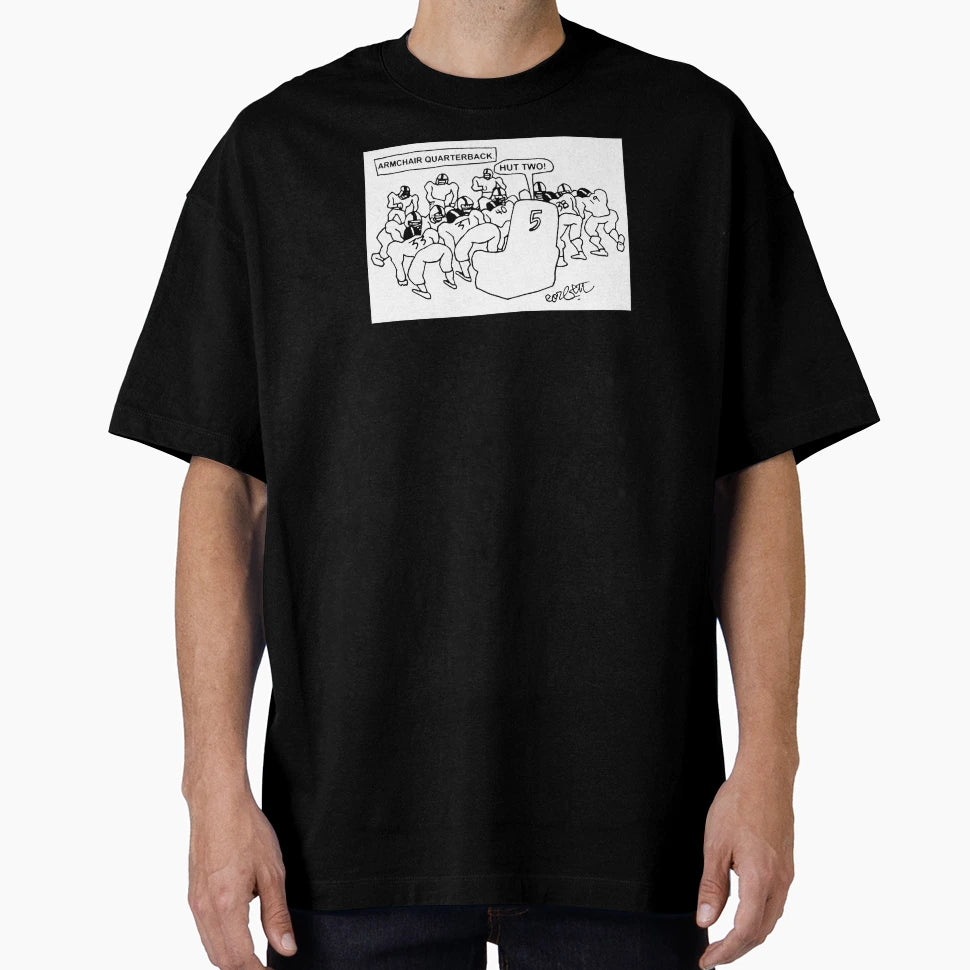 Armchair Quarterback T-Shirt - Trendy Graphic for Adults - T-Shirt, Sweatshirt, Hoodie