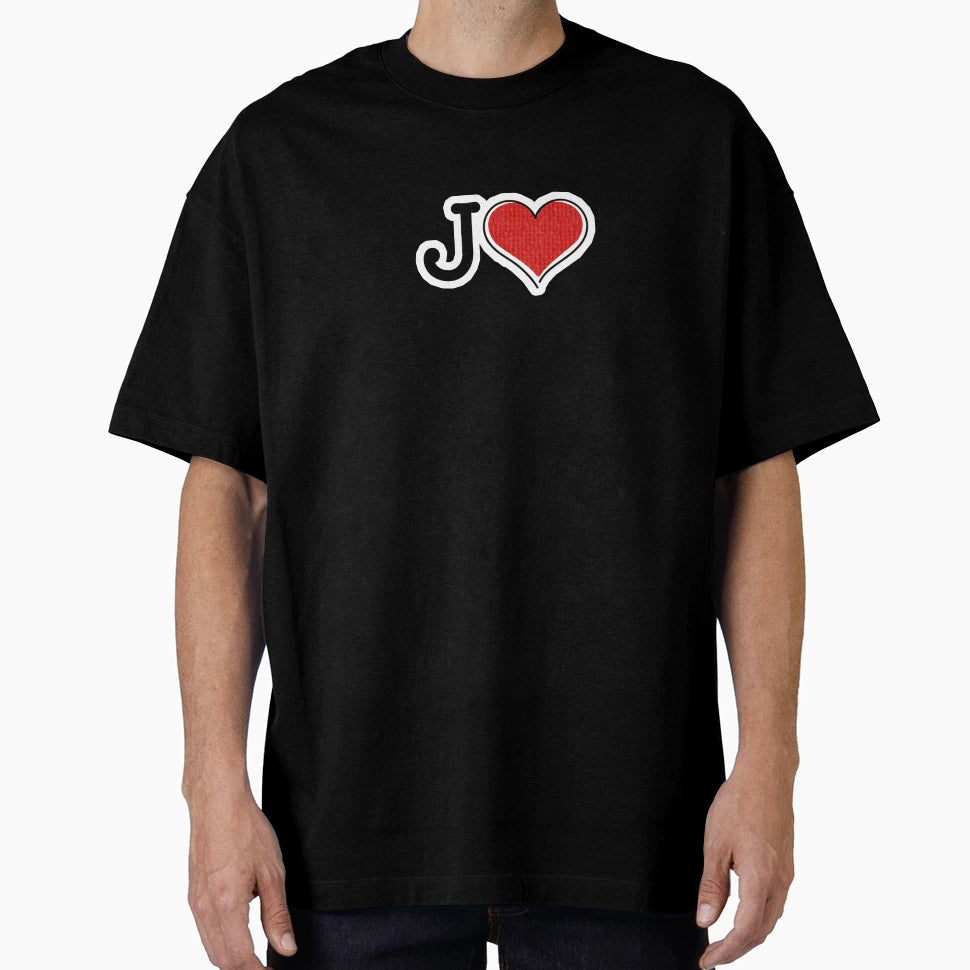 Im Love J T-Shirt - Minimalist Print Men Women - T-Shirt, Sweatshirt, Hoodie