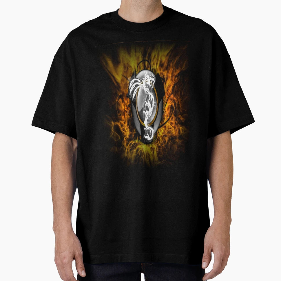 Fwc 5916 Dragon Fantasy T-Shirt - Streetwear Style Men Women - T-Shirt, Sweatshirt, Hoodie
