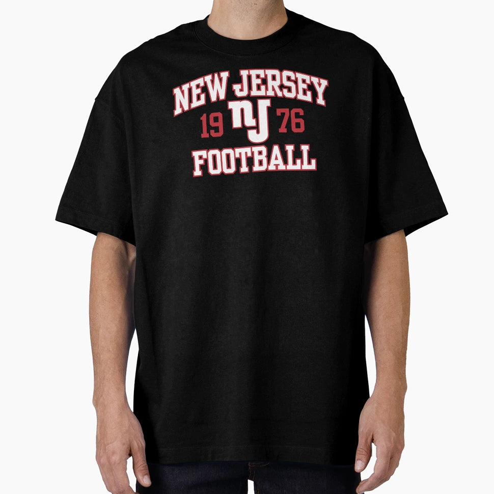 New Jersey Football T-Shirt - Graphic Print Men Women - T-Shirt, Sweatshirt, Hoodie