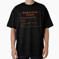 Basketball Coach Definition T-Shirt - Custom Art Print for Adults - T-Shirt, Sweatshirt, Hoodie