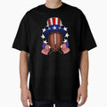 American Football 4Th July T-Shirt - Casual Everyday Wear Unisex - T-Shirt, Sweatshirt, Hoodie