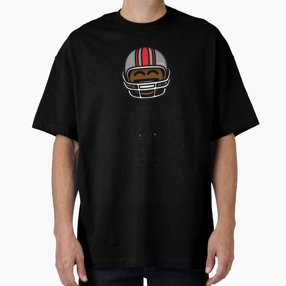 Football Guy 1 T-Shirt - Minimalist Print for Adults - T-Shirt, Sweatshirt, Hoodie