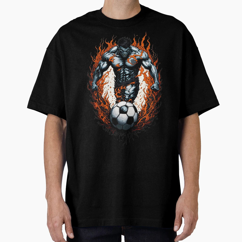Football Player T-Shirt - Aesthetic Graphic Unisex - T-Shirt, Sweatshirt, Hoodie