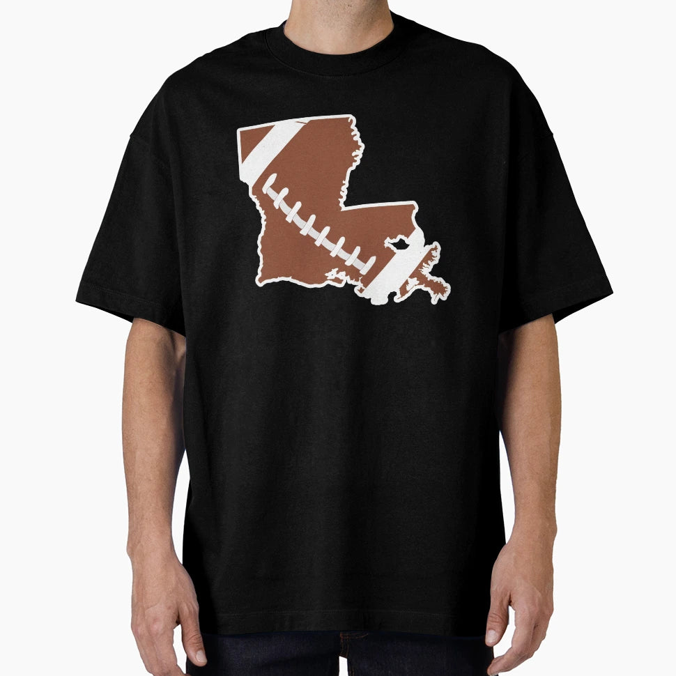 Football Louisiana Fun Football Lover T-Shirt - Graphic Print for Adults - T-Shirt, Sweatshirt, Hoodie