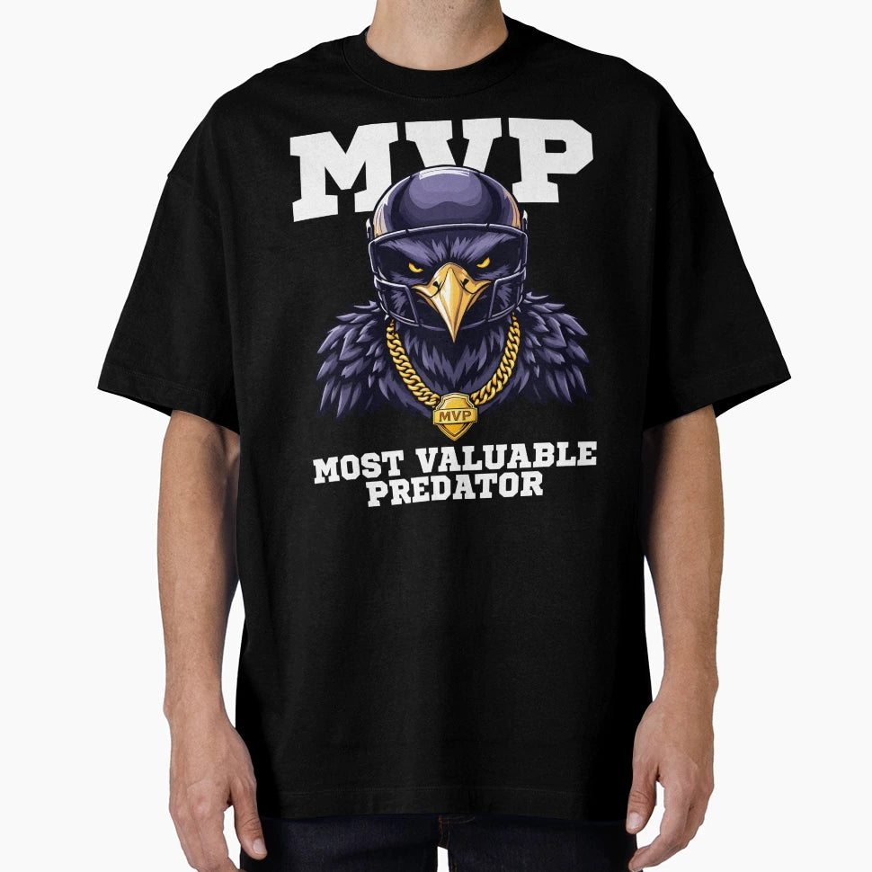Mvp Most Valuable Predator Football T-Shirt - Aesthetic Graphic for Adults - T-Shirt, Sweatshirt, Hoodie