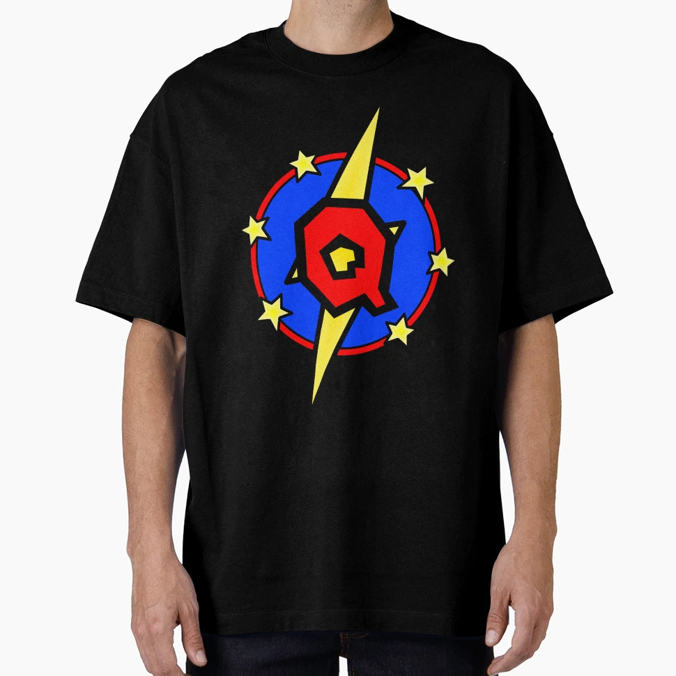 Super Letter Q Superhero T-Shirt - Unique Graphic Unisex - T-Shirt, Sweatshirt, Hoodie