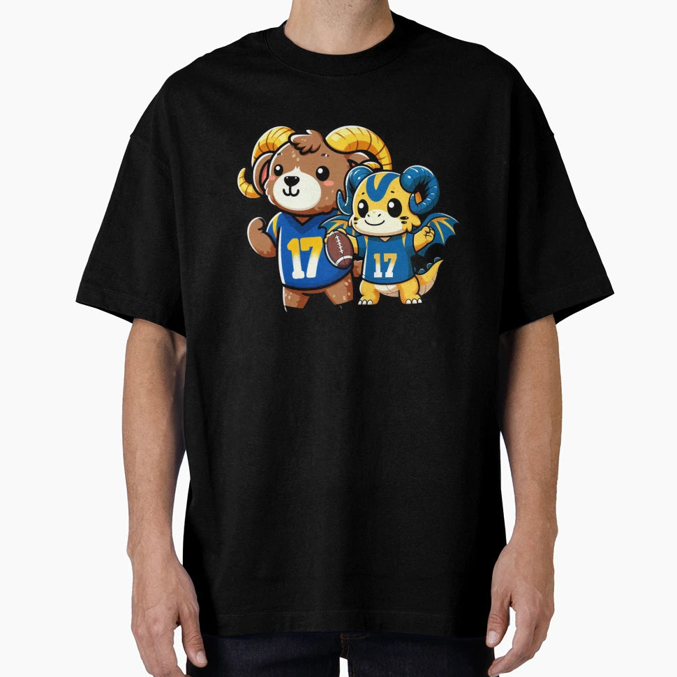 Rams Game Day T-Shirt - Custom Art Print Men Women - T-Shirt, Sweatshirt, Hoodie