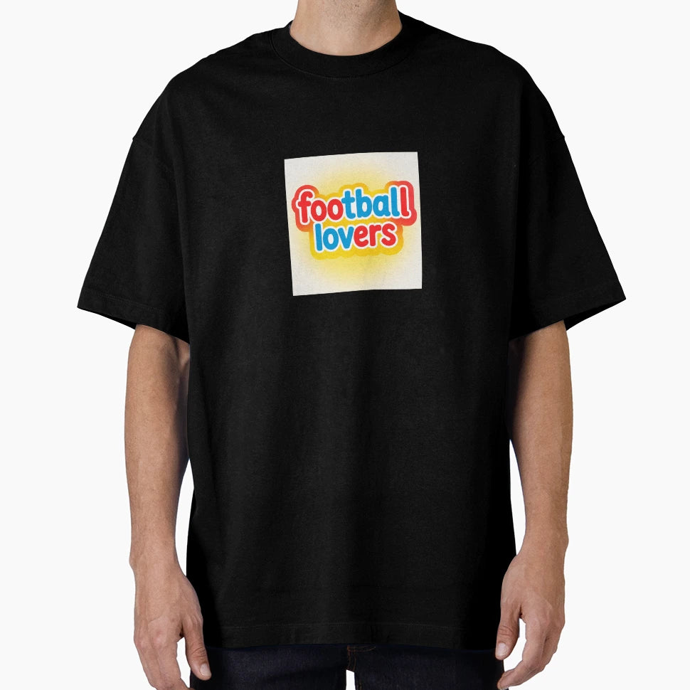 Logo Football Lovers T-Shirt - Streetwear Style Men Women - T-Shirt, Sweatshirt, Hoodie