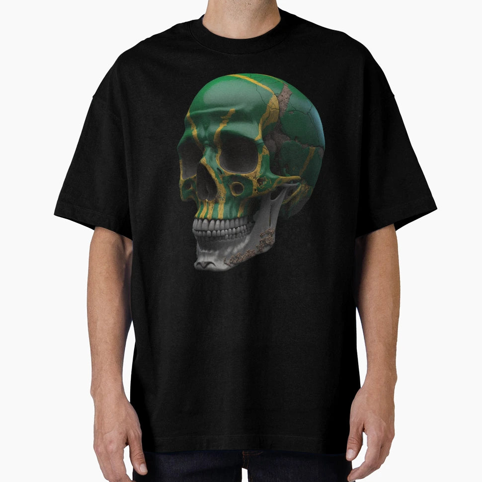 Skull Bresil T-Shirt - Fun Novelty Design Unisex - T-Shirt, Sweatshirt, Hoodie