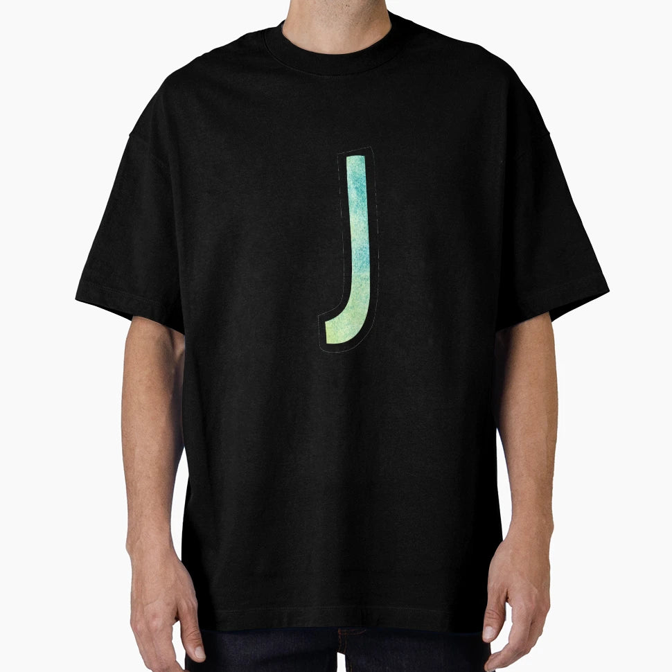 Letter J T-Shirt - Aesthetic Graphic for Adults - T-Shirt, Sweatshirt, Hoodie
