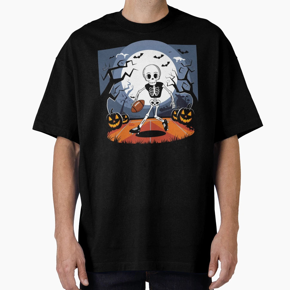 Halloween Skeleton Ball And Bats T-Shirt - Novelty Apparel for Adults - T-Shirt, Sweatshirt, Hoodie