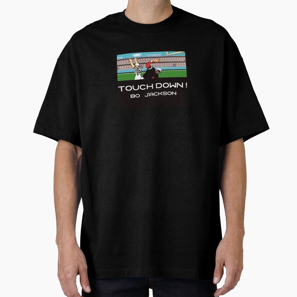 Bo Jackson Tecmo Bowl Fan Art T-Shirt - Trendy Graphic for Adults - T-Shirt, Sweatshirt, Hoodie