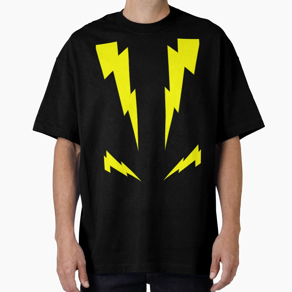 Thunderbolts Yellow T-Shirt - Custom Art Print Men Women - T-Shirt, Sweatshirt, Hoodie