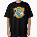 American Football Quarterback Throw T-Shirt - Minimalist Print for Adults - T-Shirt, Sweatshirt, Hoodie