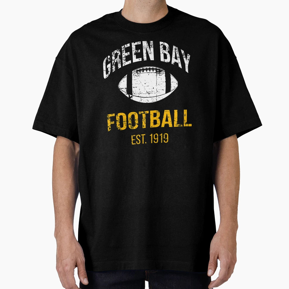 Green Bay Football Team T-Shirt - Novelty Apparel for Adults - T-Shirt, Sweatshirt, Hoodie