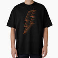 Orange Lightening Bolt T-Shirt - Graphic Print for Adults - T-Shirt, Sweatshirt, Hoodie