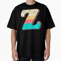 Z Alphabet Typography Font Z Letter T-Shirt - Fun Novelty Design Men Women - T-Shirt, Sweatshirt, Hoodie