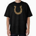 Leopard Horsehoe And Heart T-Shirt - Casual Everyday Wear for Adults - T-Shirt, Sweatshirt, Hoodie